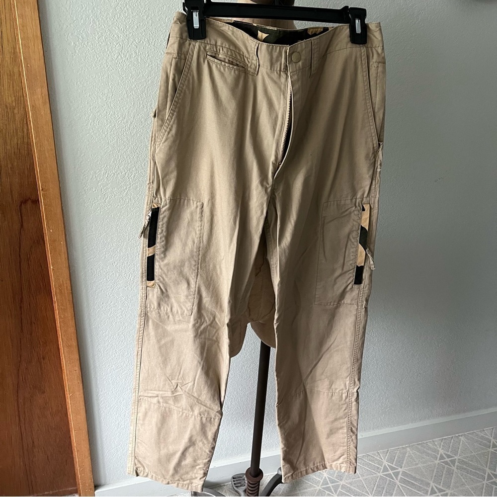 BAPE sz M Khaki Chino Pants A Bathing Ape Japan Straight Leg